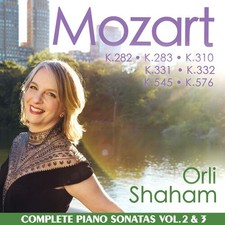 Orli Shaham - Mozart: Piano Sonatas Vol 2 & 3 [New CD]