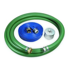 Alliance Hose & Rubber Pkm1-300 Pump Hose Kit, 3 In Id, Includes Strainer