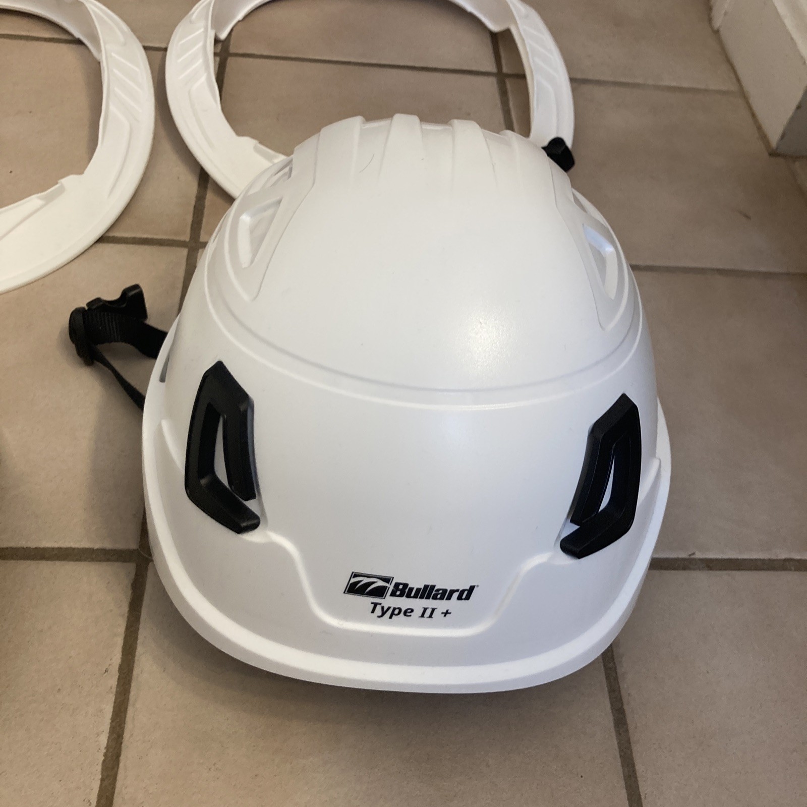 Set of 2 Bullard Vented Helmet Class E Hard Hat Type II + with Flex Brim READ