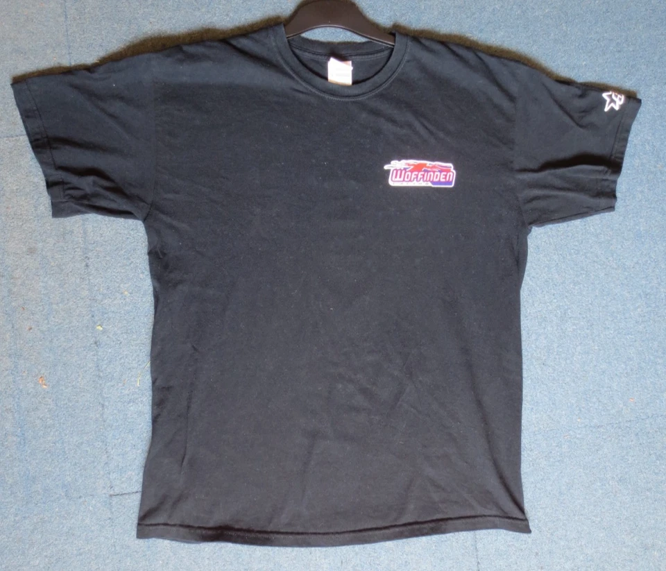 Tai Woffinden Black Speedway T-shirt Size Large - Image 2 of 4