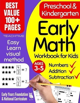Teachtime Early Math Workbook for Kids (Taschenbuch)