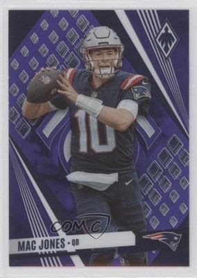 2023 Panini Phoenix Purple SP Variation 50/99 Mac Jones #10 0x1e