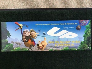 WALT DISNEY WORLD PIXAR UP BUS TRAM SIGN PROP DISPLAY