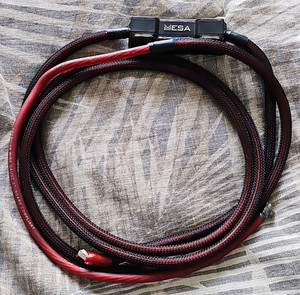 MESA 8 AWG OFC Ultra-Flex High Current Power Cable 8ft with fuse holder