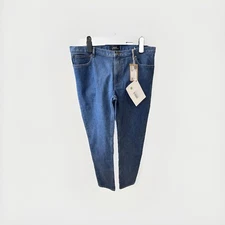 A.P.C Mid Rise Skinny Blue Jeans W32 L29 APC Size 31 UK Size 12 BNWT RRP £185