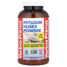 Yerba Prima Psyllium Husks Powder 12 oz 340 g Gluten-Free