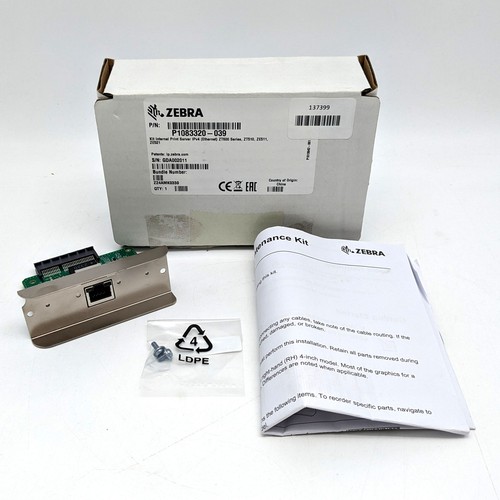 Supporto Alimentatore Zebra P1083320-059 Per Stampanti ZT610 E ZT610R – Ricambio Usato Funzionante