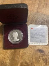 Canada 1 Dollaro 1987 Proof • John Davis 400° Anniversario • Argento • Certificato
