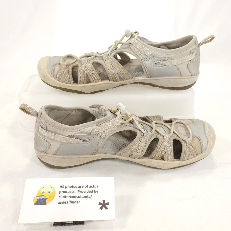 Keen Adjustable Outdoor Trail Sandal Youth Girls Size 4 1018360 Beige - Image 4 of 4