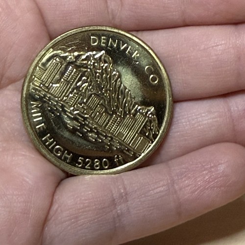 Denver Colorado Mile High City 5280 ft Red Rocks Commemorative Token | eBay