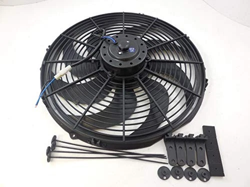 Ventilador de refrigeración universal Racing Power Company Racing Power R1016 16 con curvo Foto 4 de 4