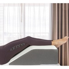 Leg Elevation Pillow  Chic Jacquard Cover  Bed Wedge Pillow  Knee Pillow Leg