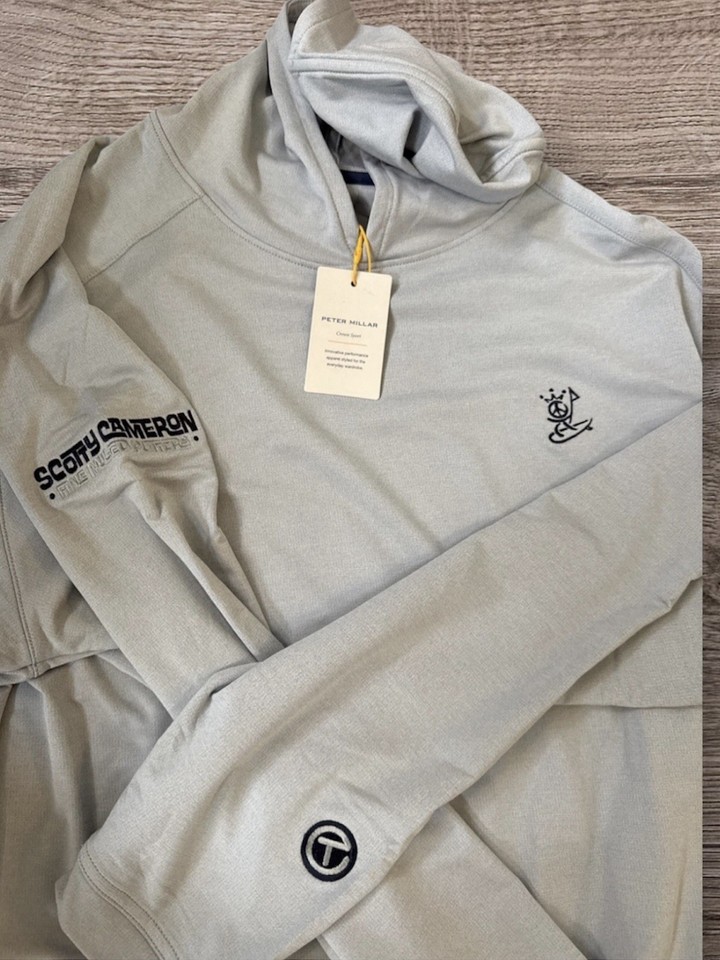 Sweat à Capuche Scotty Cameron Peace Surfer – XL, Homme, Coton, Neuf Avec étiquettes