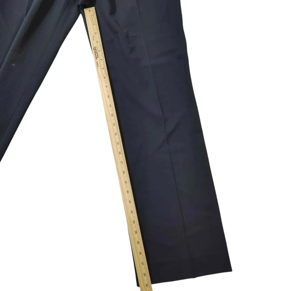 Ralph Lauren Women's Navy Size Pull-on Pleated Dress Pant  M  **PLEASE READ** - Image 4 of 4