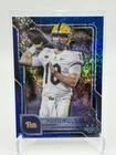 2025 Bowman Chrome University Football Blue Mini-Diamond Refractor Eli Holstein #194