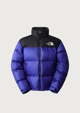 The North Face 1996 Retro Nuptse Puffer Jacket: Blue Insulated Winter Outerwear