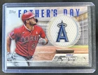 2023 Topps Mike Trout Father's Day Commemorative Team Patch Cards #FD-MT Angels