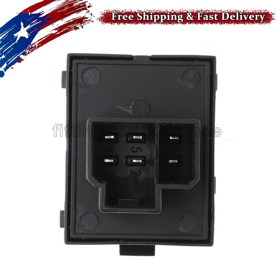 Interruptor de ventana eléctrica lateral trasero para Jeep Grand Cherokee 1994-2004 5HB57DX9AA Foto 4 de 4