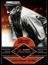 2014 Panini Classics #11 Eddie Collins October Heroes