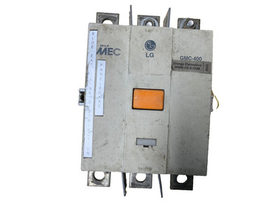 LG META MEC GMC-400 POWER CONTACTOR; FOR SALE, AS IS, NOT TESTED