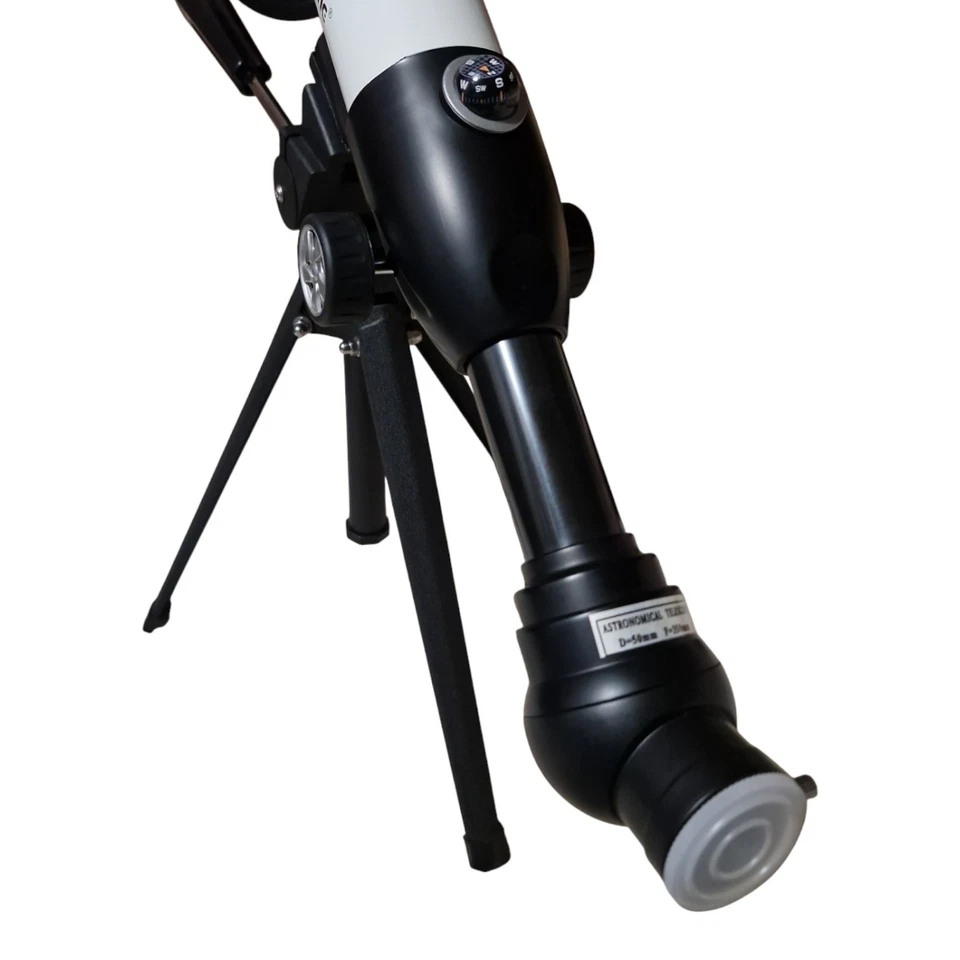 Visionking 60 350mm Refractor Astronomical Telescope Monocular Scope, Carry Case - Image 3 of 4