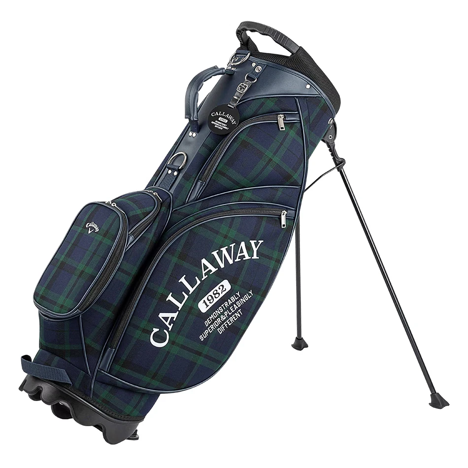 Bolsa de transporte estilo Callaway SPL FW 25 JM 9" superior 5 vías edición limitada verde Foto 2 de 4