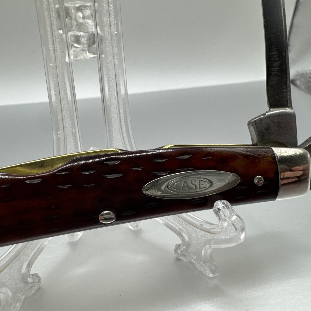 CASE XX 6488 LARGE JUMBO CONGRESS KNIFE RED BONE 1940 - 1964 | eBay