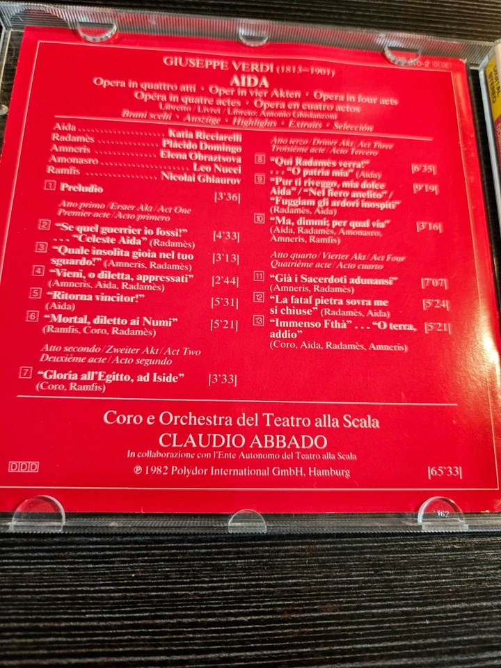 Aida (Verdi ) von Placido Domingo | CD | Zustand gut - Bild 2 von 4