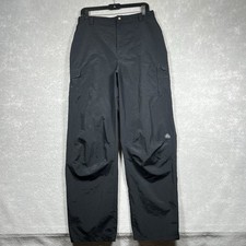VTG Nike ACG Pants Mens Large Black Windbreaker Track Hiking Cargo Outdoor Y2K