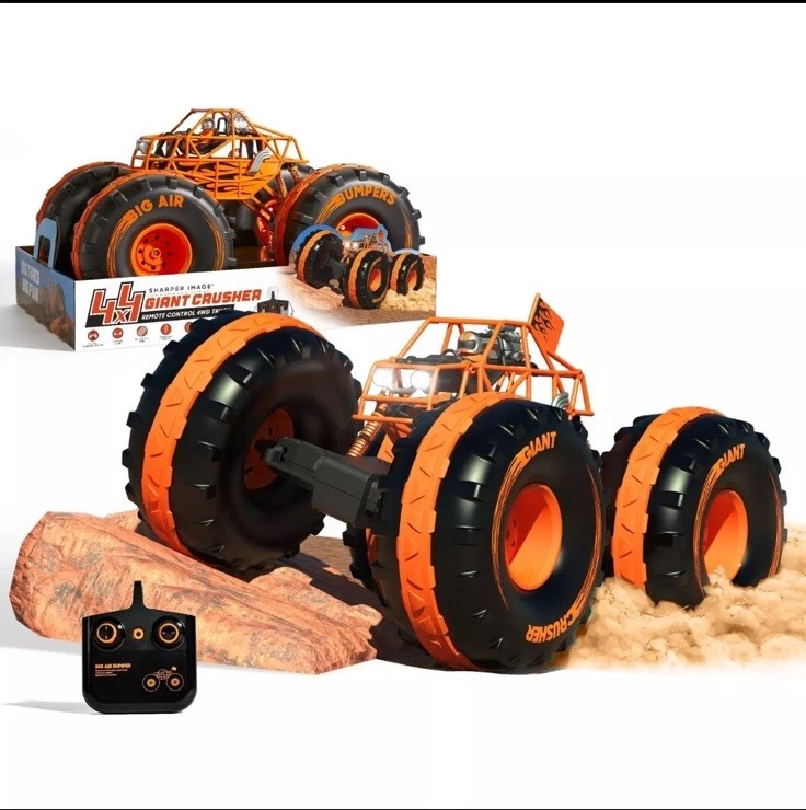 Sharper Image® 4x4 Giant Crusher Remote Control 4WD Truck, High-Speed Off-R - Image 3 of 3