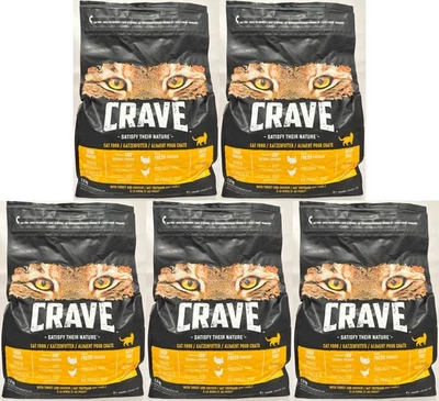 CRAVE Grain-Free Cat Food Turkey & Chicken 14kg | High Protein Natural