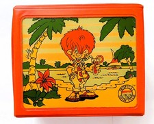 Rare Tropical Swim Club Vintage Red Lunchbox!