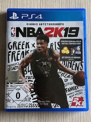 NBA 2K19 Giannis Cover PS4 PlayStation 4 Sammlungsauflösung