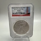 2011-(S) $1 US .999 Silver Eagle Struck at San Francisco NGC MS 69 nice!