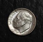 1948 D  Roosevelt  Dime   Choice BU 90% Silver  Lot F 772