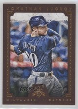 2016 Panini Diamond Kings Bronze Framed Jonathan Lucroy #80 fm0
