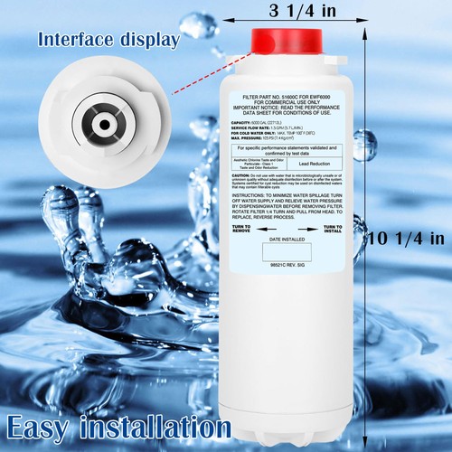 2 Stück 51600C Filter, Ersatz für Elkay 51600C, kompatibel mit Ezh2o Filter... - Bild 2 von 7