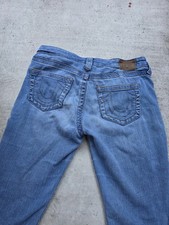 Women's True Religion Halle Super Skinny Light Blue Jeans Size 27 USA made