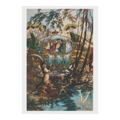 Charles Folkard for Mother Goose's Nursery Tales (1923): Poster (11.7'' x 16.5'')