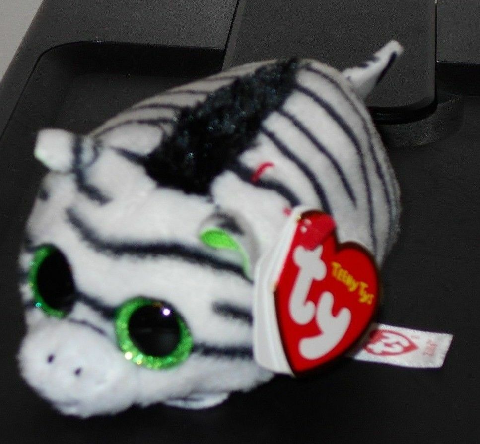 Ty Beanie Boos Teeny Tys ZILLA Zebra (4 Inch) Stackable MWMTs