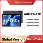 AGM Pad T2 11” FHD+ IPS Display Helio G1 8000mAh 8GB+256GB 4G LTE WIFI Tablet