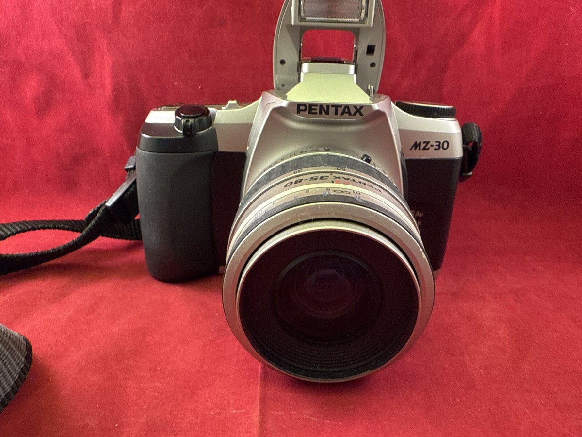 Pentax MZ-30 SLR 35mm Film Camera With 35-80mm Pentax Lens Tested