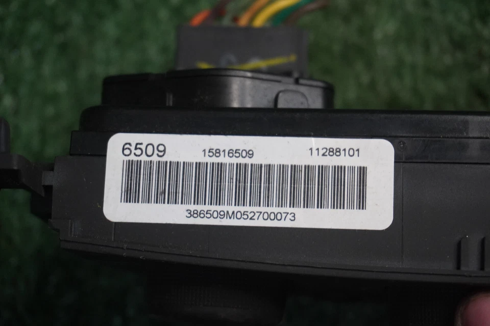 Pontiac Montana 2007 2008 2009 panel de control de aire acondicionado temperatura OEM 15816509 Foto 2 de 4