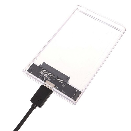 2.5'' USB 3.0 to SATA SSD HDD Hard Drive Disk External Case Enclosu U5 - Photo 6/12