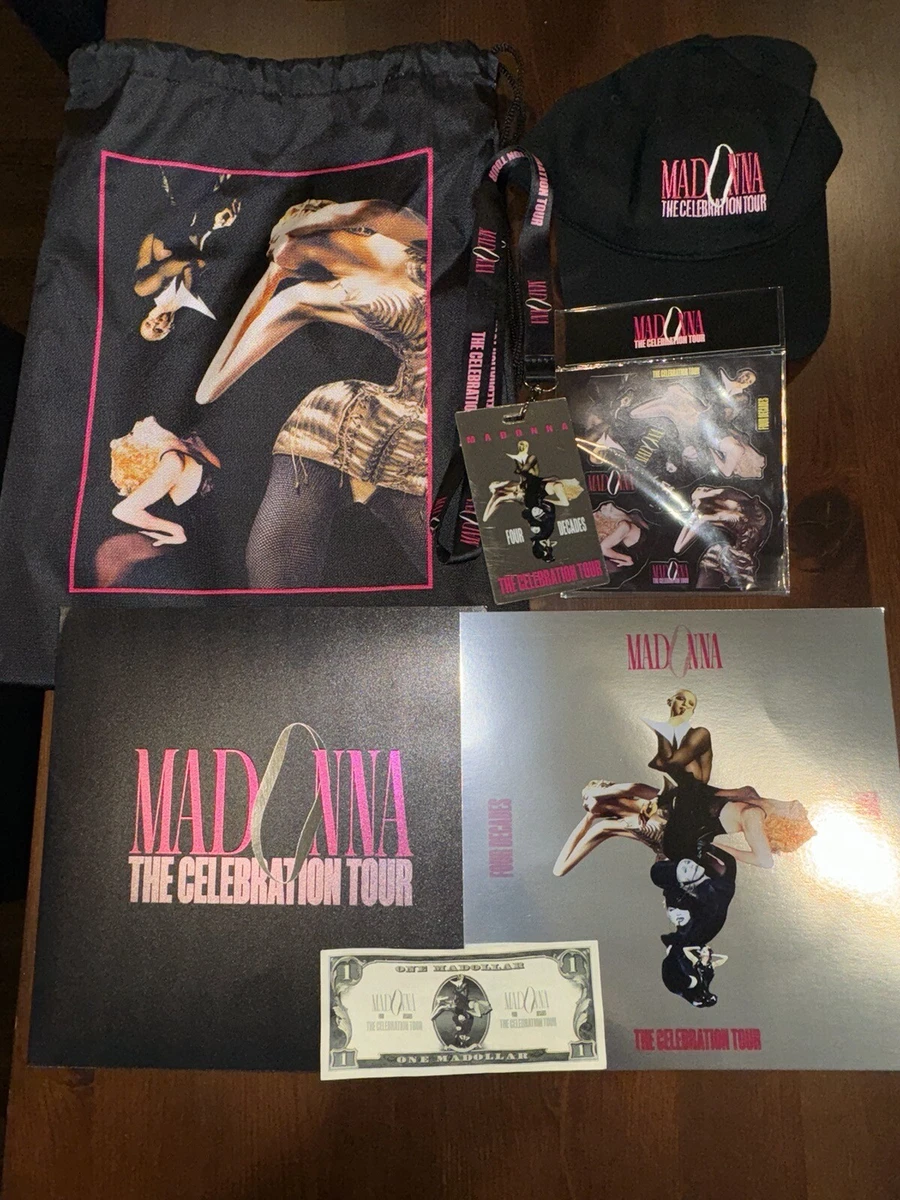 非売品｜マドンナ　VIP限定グッズ5点セット　Celebration Tour 非売品｜マドンナVIP限定グッズ5点セットCelebration Tour