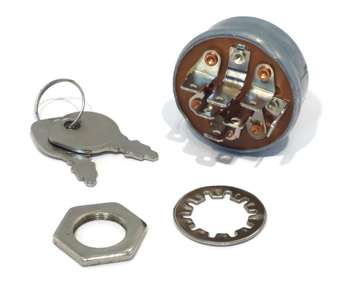 Ignition Key Switch W/ 2 Keys Fits Cub Cadet 365L 3165 3185 3205 3208 Z54L Ztrs - Picture 12 of 12
