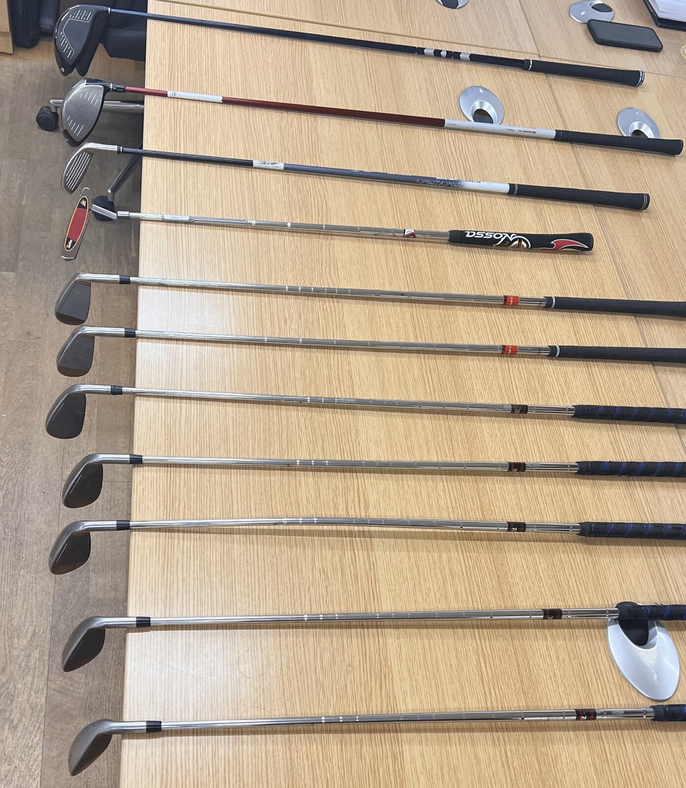 Left Handed golf used golf clubs Full set mixed brands with Ping mens