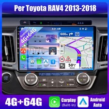 ANDROID 14 Autoradio Navigatore Per Toyota RAV4 2013-2018 CarPlay GPS DAB+ 64GB