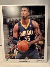 Roy Hibbert Signed Autographed Indiana Pacers 8x10 Photo NBA Jam Session
