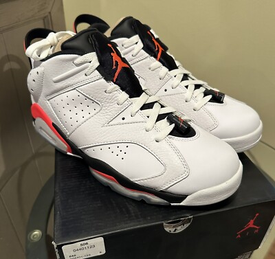 Size 9.5 - Air Jordan 6 Low White Infrared for sale online | eBay